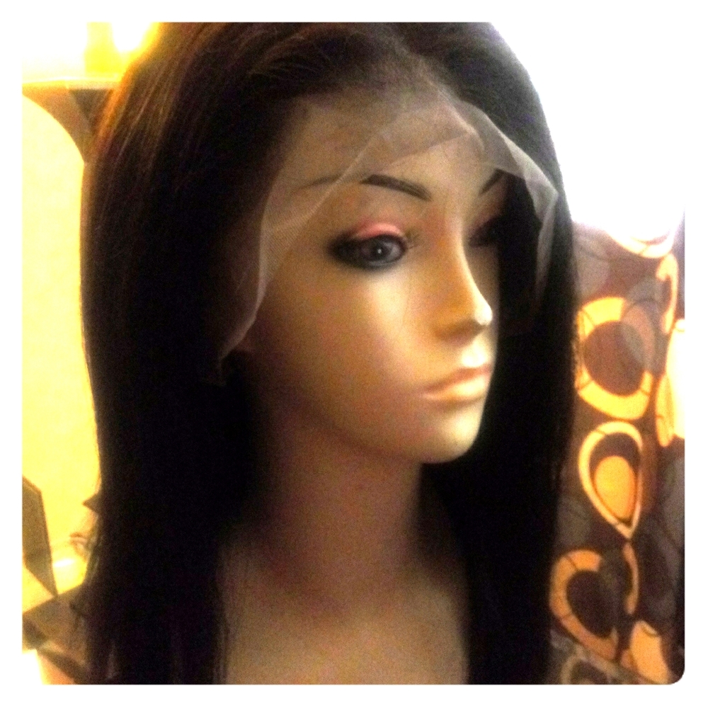 14 Inch Brazillian Lace Front Human Hair wig